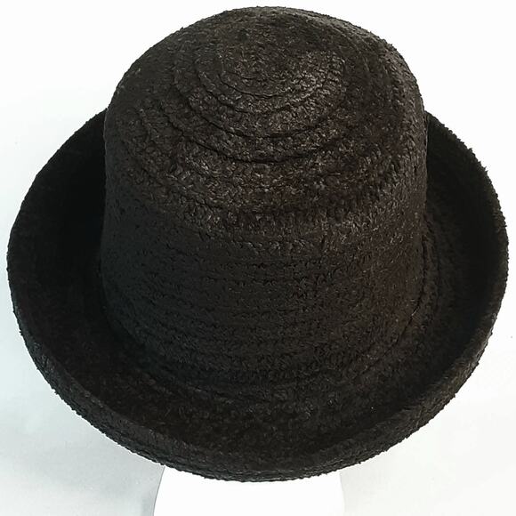 Betmar New York 627 Chenille Dark Brown Curved Brim Hat - Picture 5 of 10